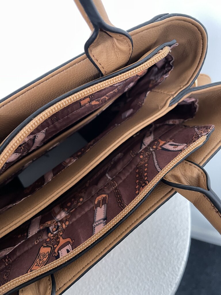 Tan Side Bag