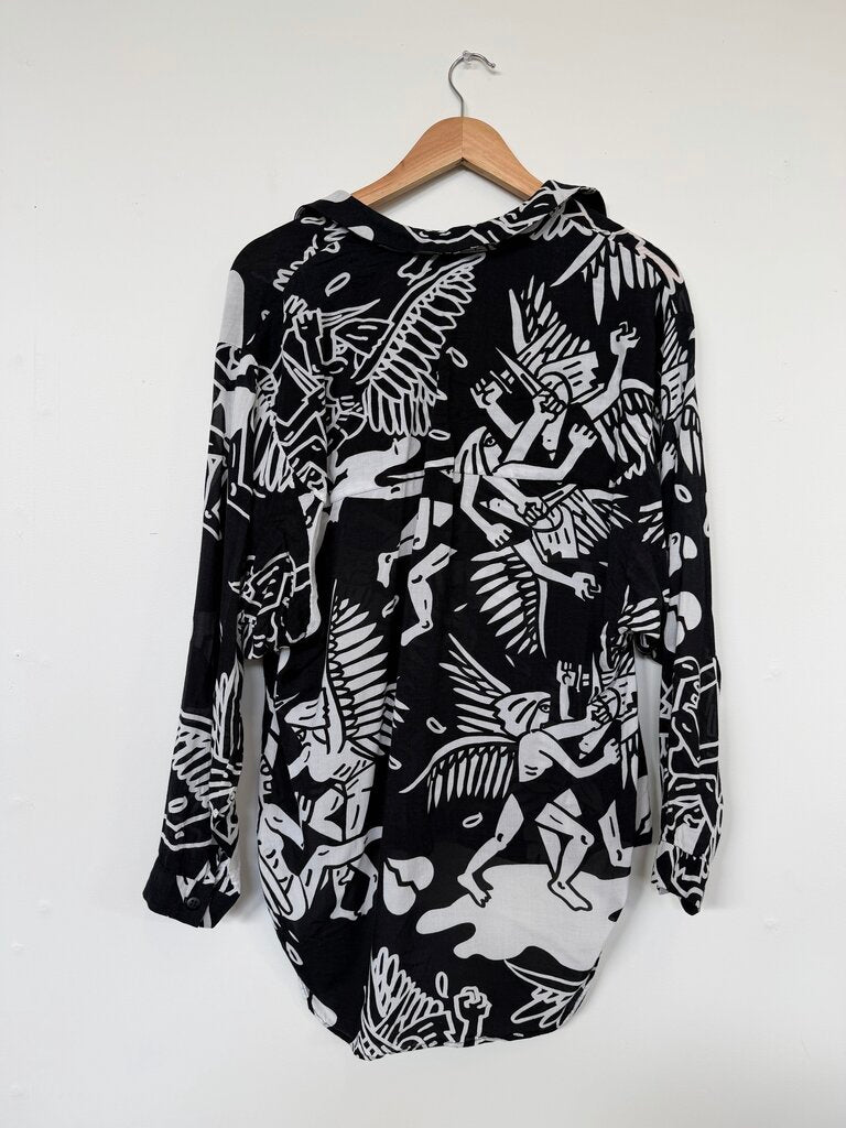 Karen Walker Shirt - Size 8