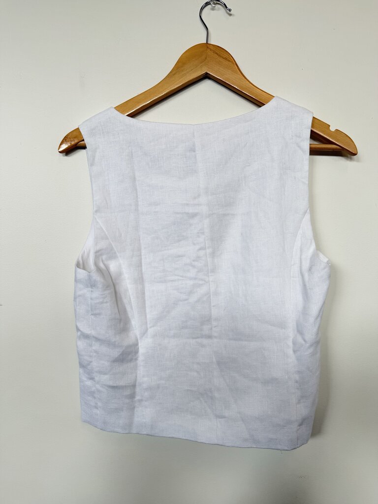 Dissh Linen Vest (nwt) - Size 8