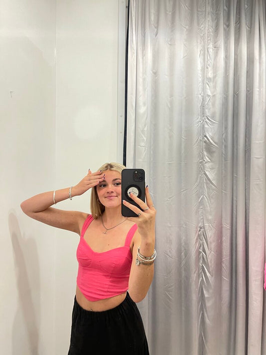 Princess Polly Crop Top - Size 8