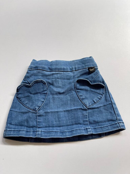 Commencer Denim Skirt - Size 3/4Y