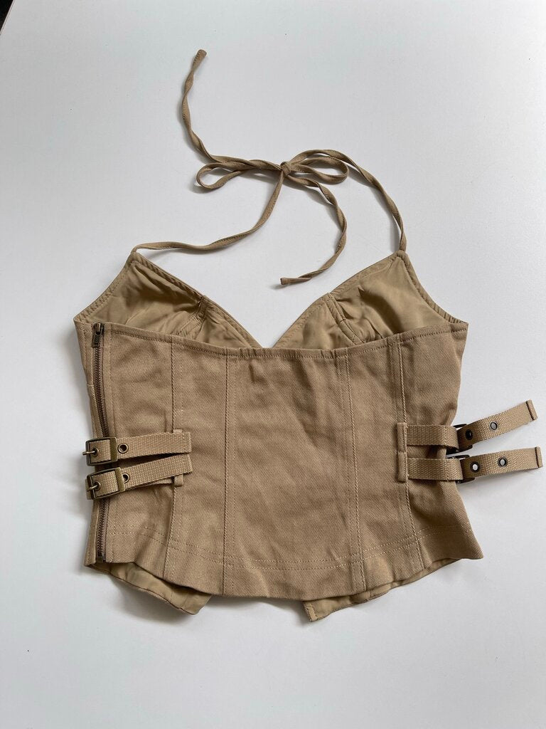 Princess Polly Crop Top (NEW) - Size 8
