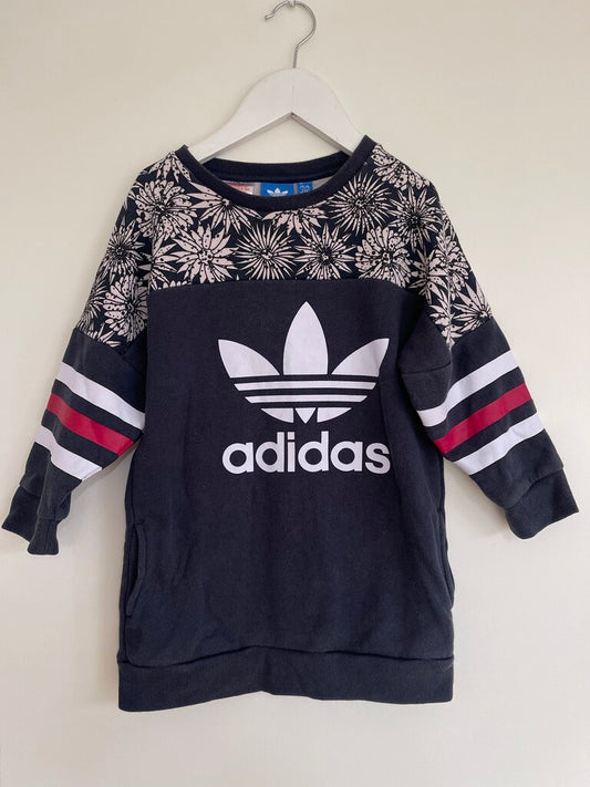 Adidas LS Dress - Size 4-5Y