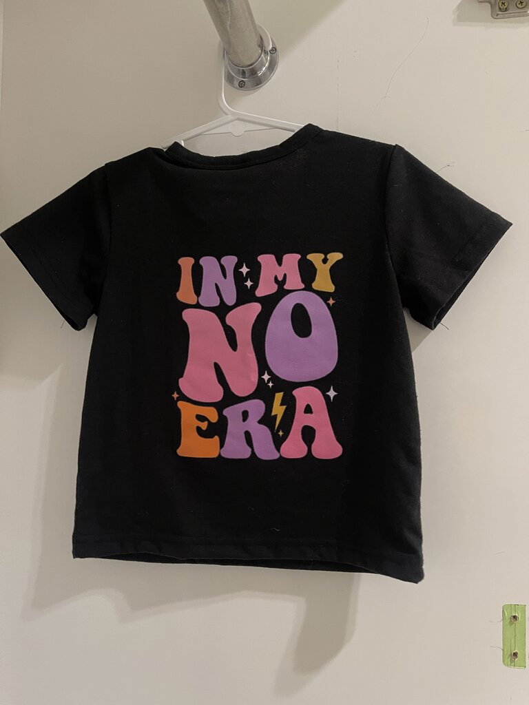 In my No Era Tee - Size 6-12mths