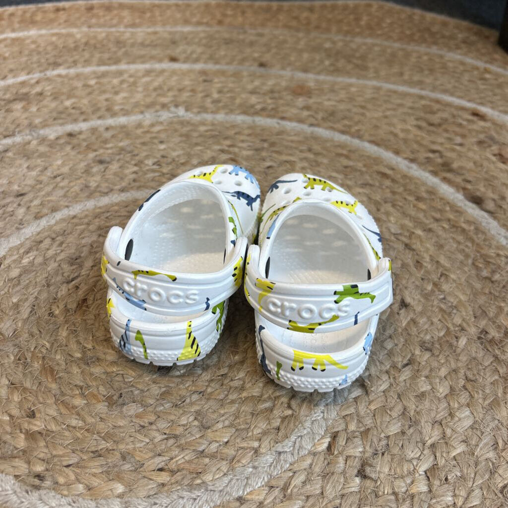 Kids Dino Crocs - Size 5