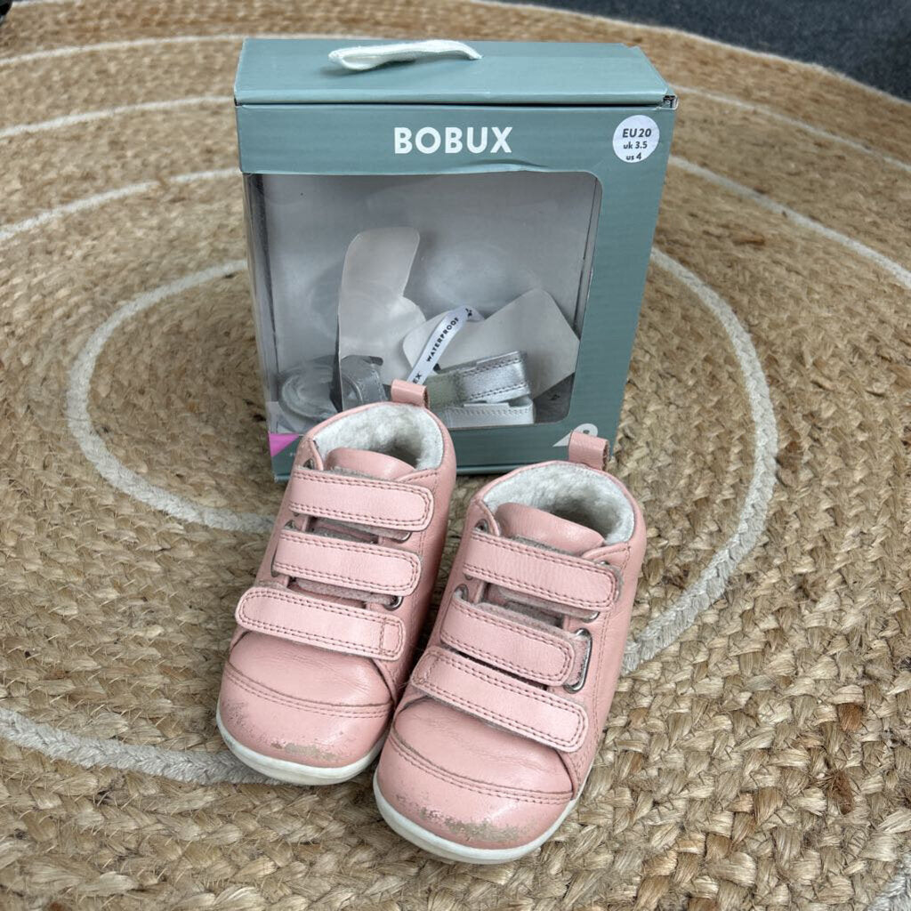 Bobux Shoes (Scuffs) - Size 4 (Box)