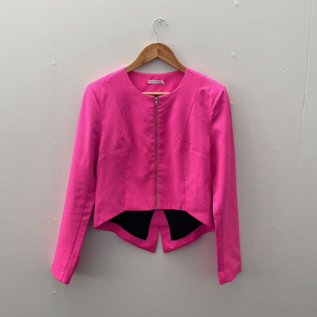 Pink Stitch Jacket -Size 10