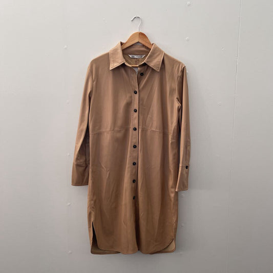 Zara Pleather Dress-Size M