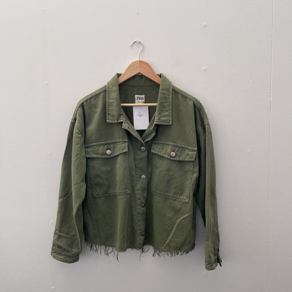Zara Shirt Jacket-Size M