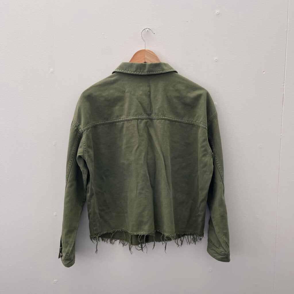Zara Shirt Jacket-Size M