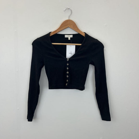 Kookai Crop Cardi - Size 0