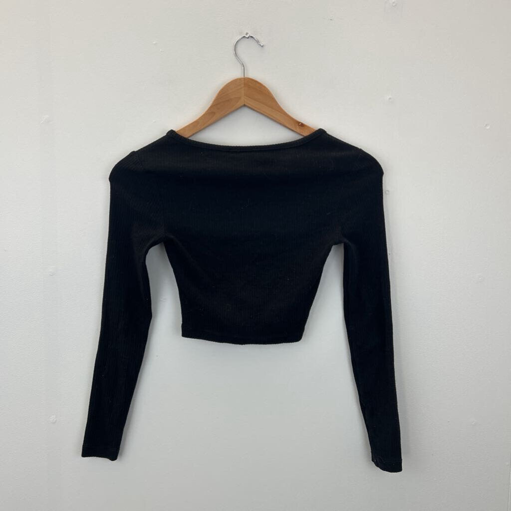 Kookai Crop Cardi - Size 0