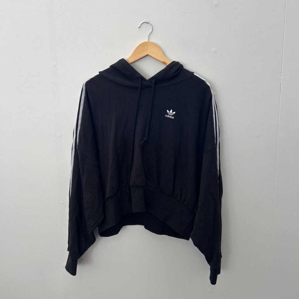 Adidas Crop Hoodie - Size 8