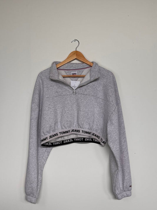 Tommy Jeans Zip Sweater - Size L