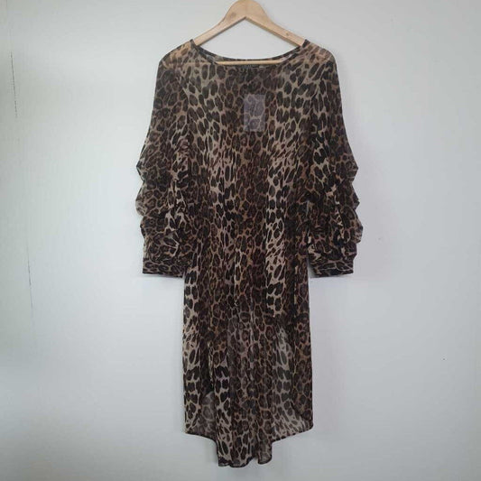 Frank Lyman Sheer Top - Size 10