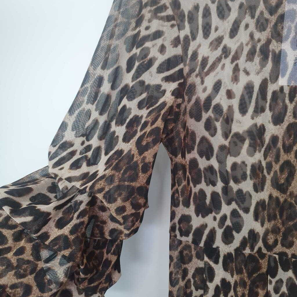Frank Lyman Sheer Top - Size 10