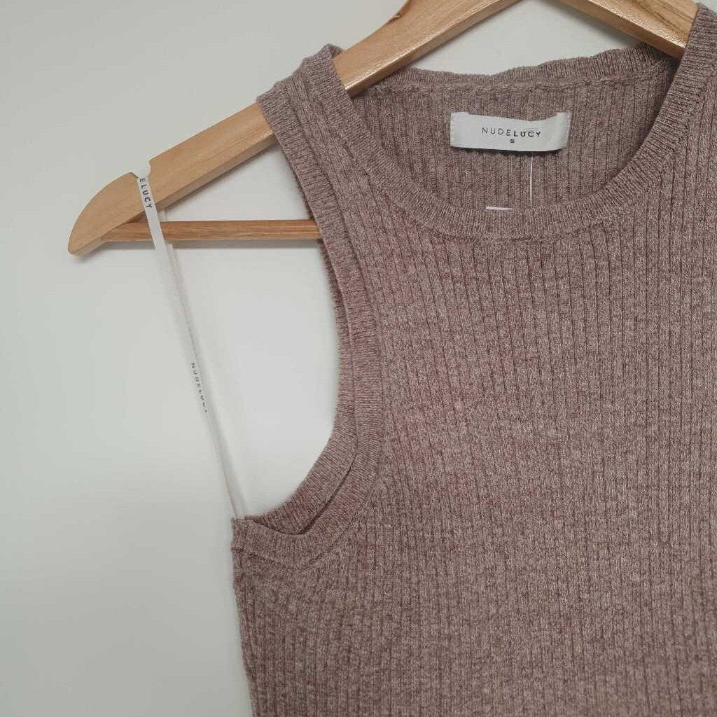 Nude Lucy Dress - Size S