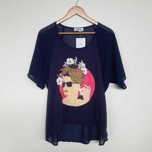 Alaska Tees Top - Size M