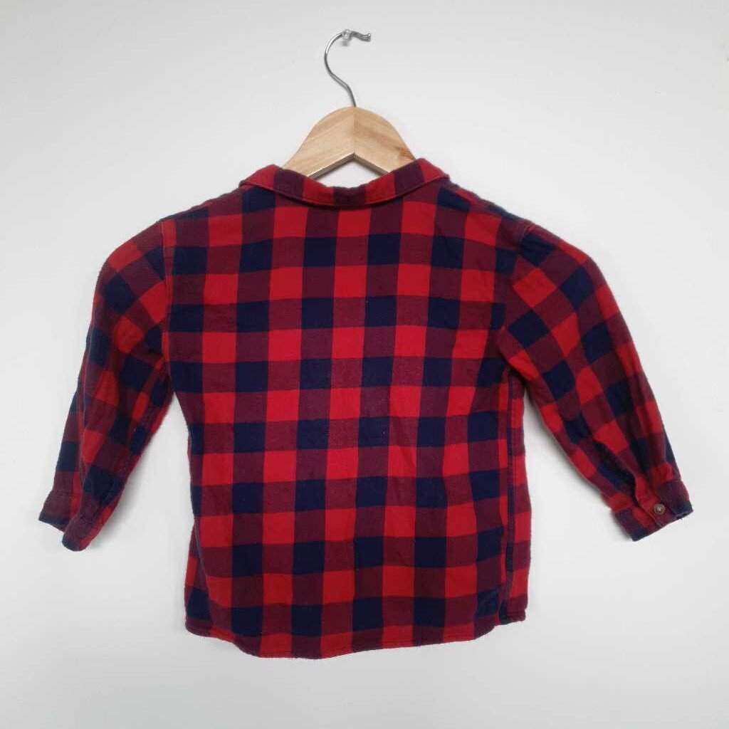 H&M Flannel Shirt - Size 2-3Y