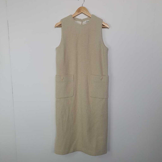 At The Bagel Wool Dress - Size L