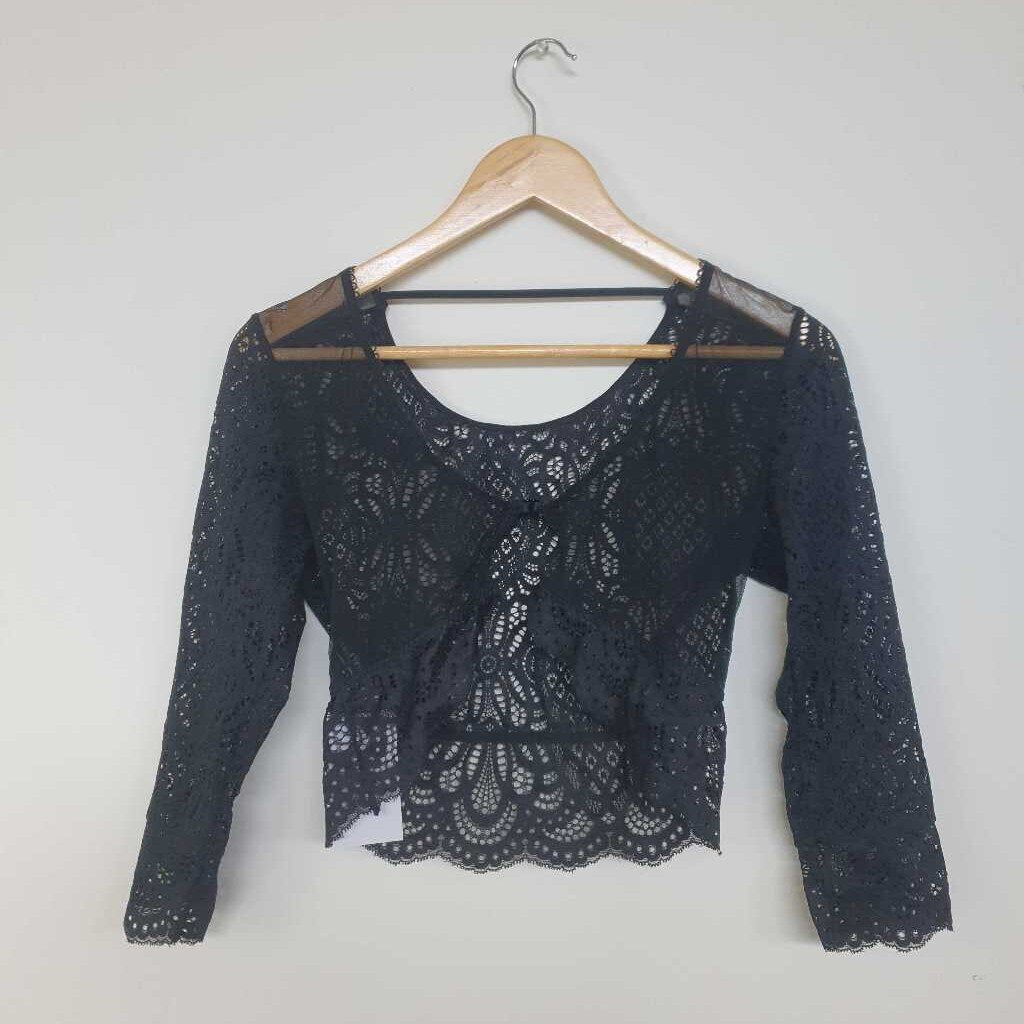 Bras & Things Lace Crop - Size 12