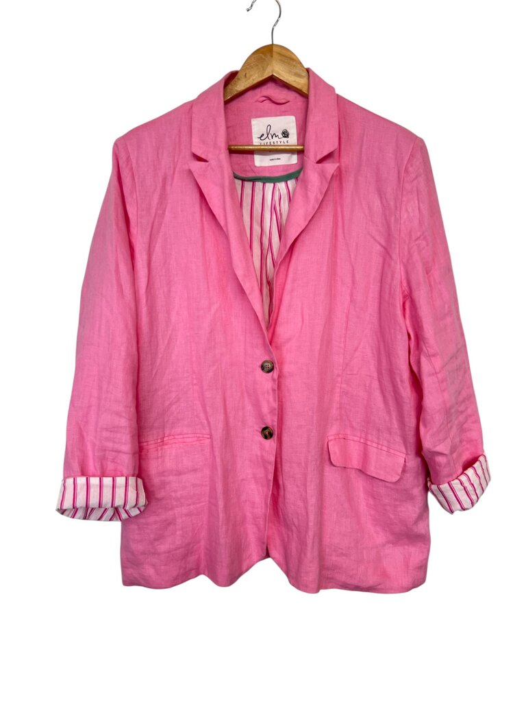 Elm Linen Jacket - Size 14
