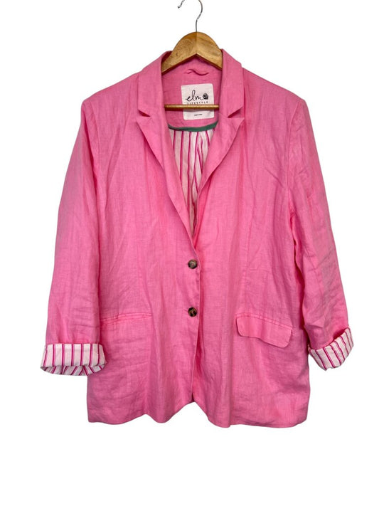 Elm Linen Jacket - Size 14
