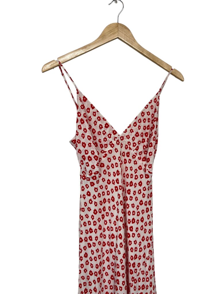 Ruby Silk Dress - Size S