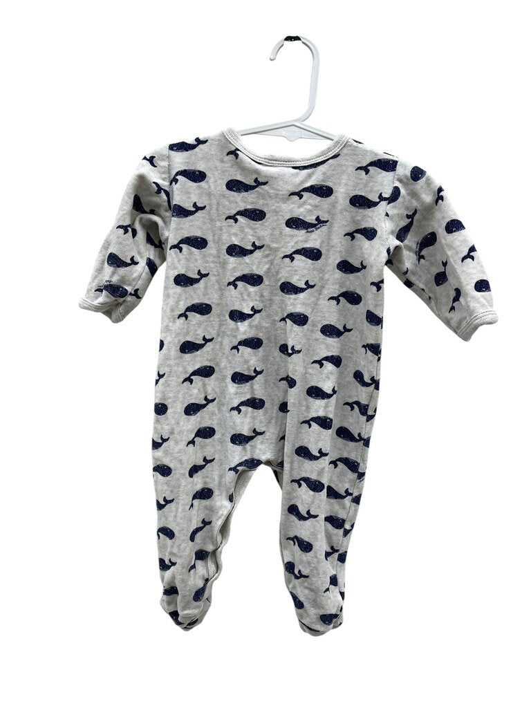 Petit Bateau Onesie - Size 6M