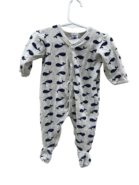 Petit Bateau Onesie - Size 6M