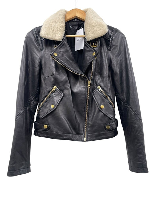 Asos Leather Jacket - Size 10