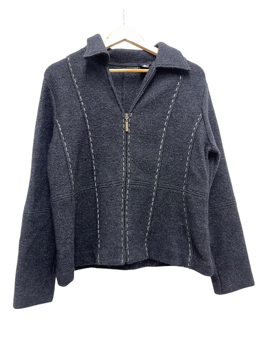 Marco Polo Wool Zip Up - Size L