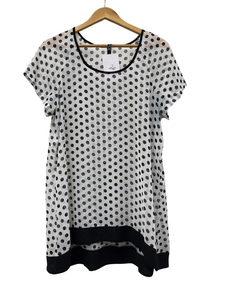 Foil Sheer Top - Size 14