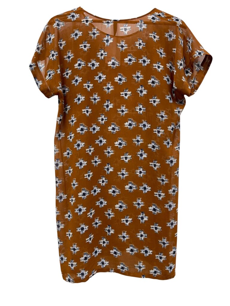 Foil Sheer Dress - Size 14