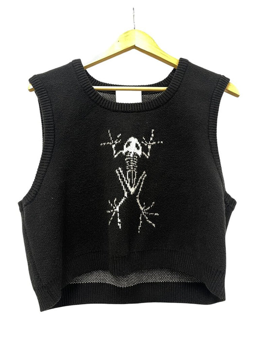 Black Friday Knit Vest - Size 18