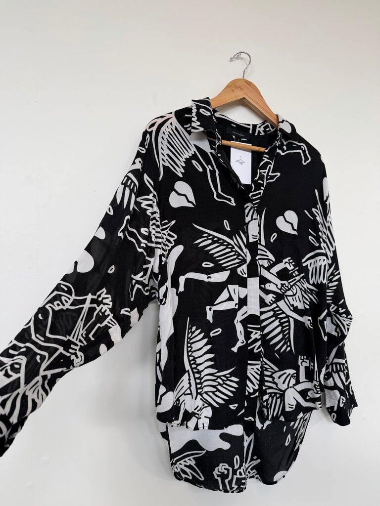 Karen Walker Shirt - Size 8