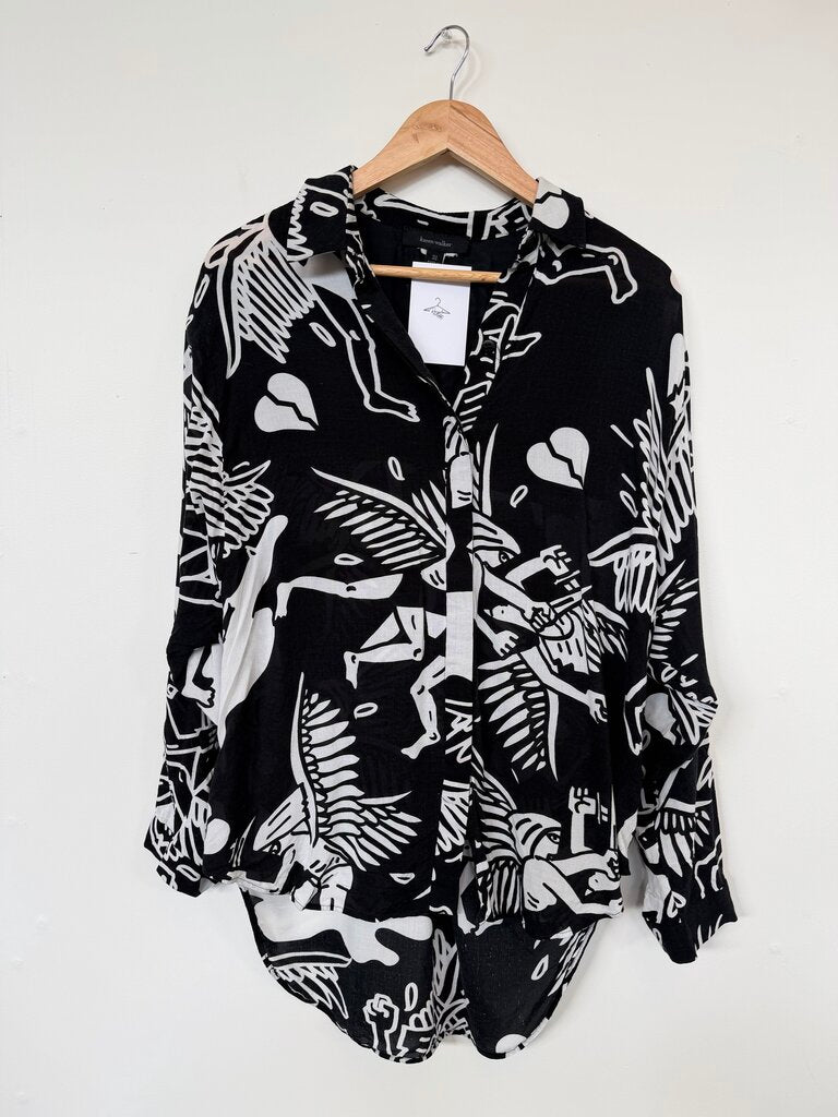 Karen Walker Shirt - Size 8