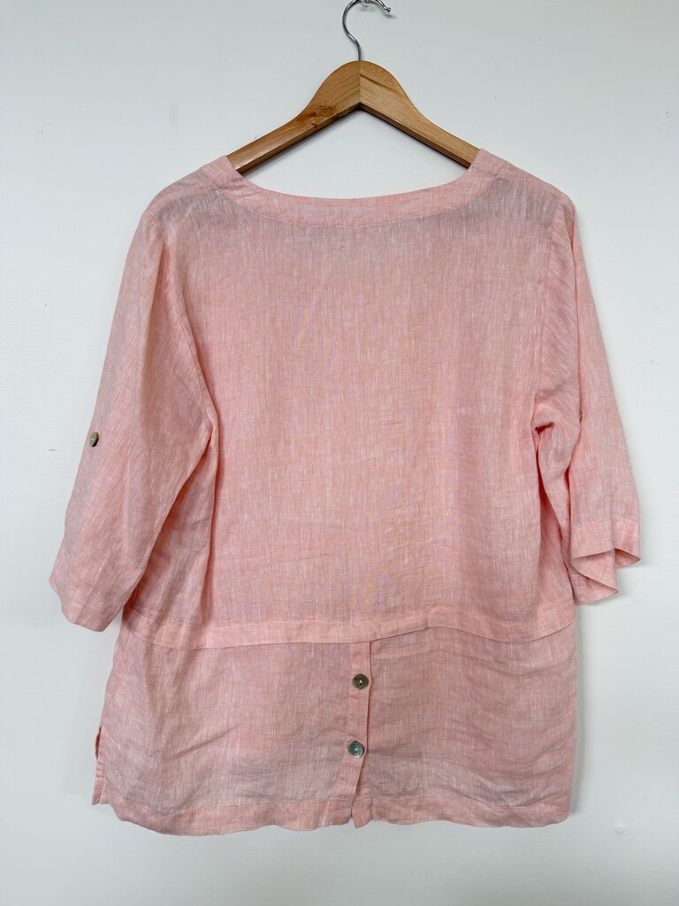Jump Linen Top - Size L