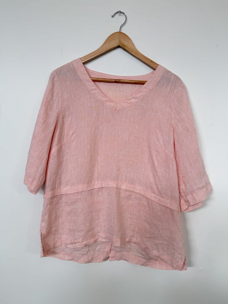 Jump Linen Top - Size L
