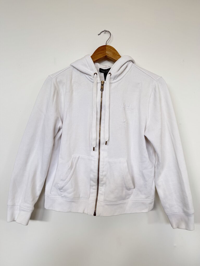 Ralph Lauren Zip Up Hoodie - Size L (Marked)