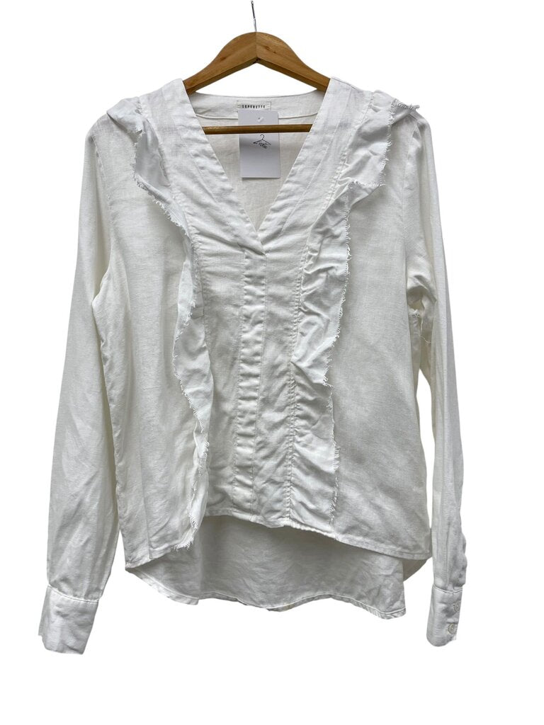 Superette Linen Blouse (mark) - Size 6