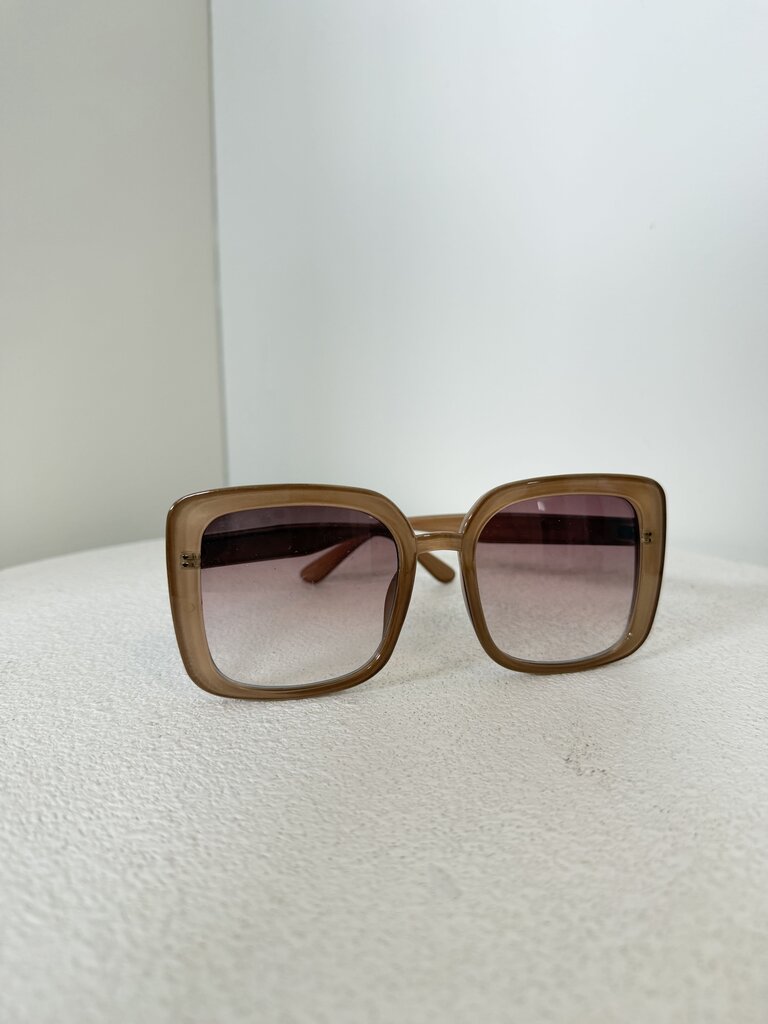 Brown Gradient Sunglasses