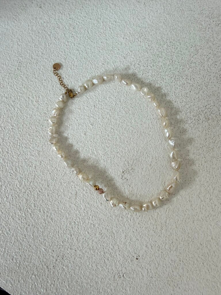 Karen Walker x Vania Pearl Necklace