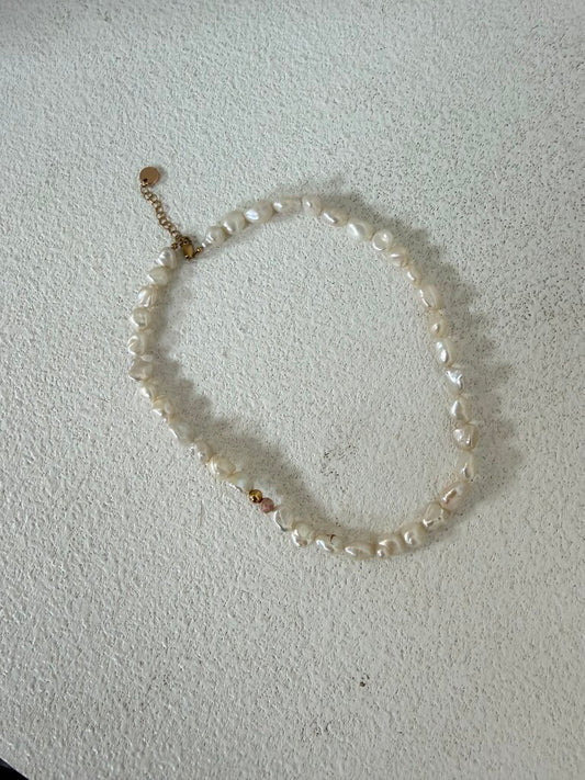 Karen Walker x Vania Pearl Necklace