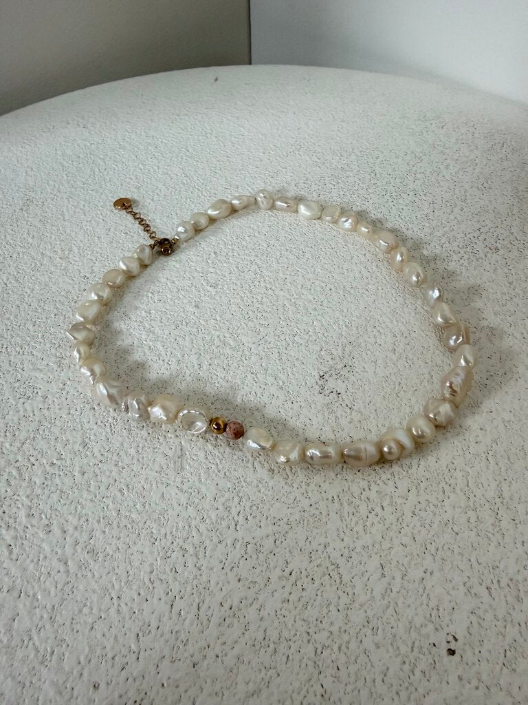 Karen Walker x Vania Pearl Necklace