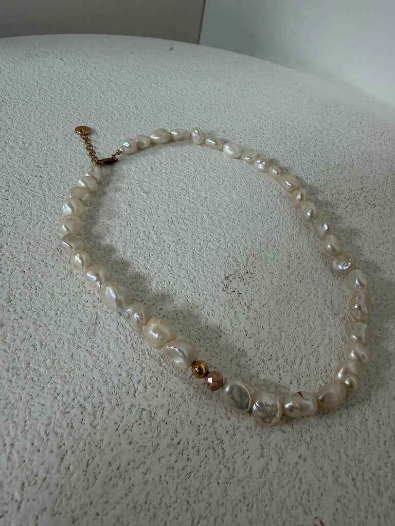 Karen Walker x Vania Pearl Necklace