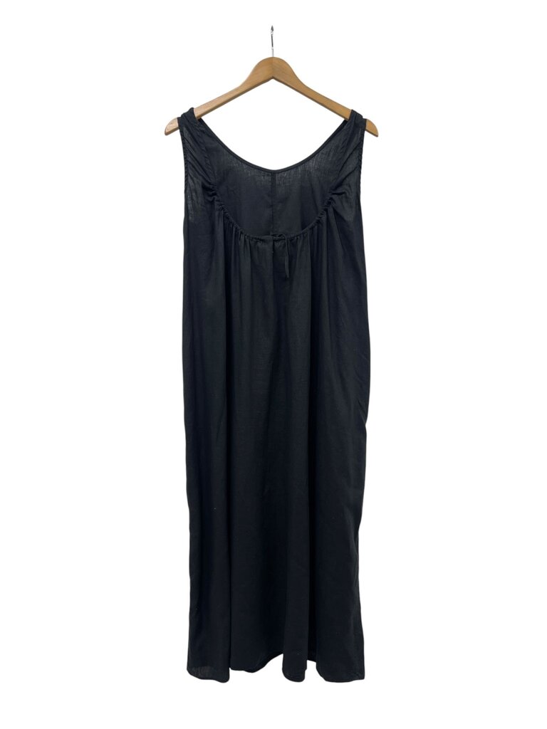 Quote Linen Dress - Size S