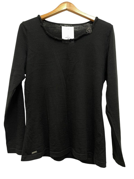 Ebony Merino Knit - Size 12