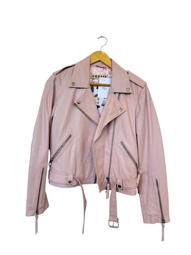 Coop Leather Star Jacket - Size 10