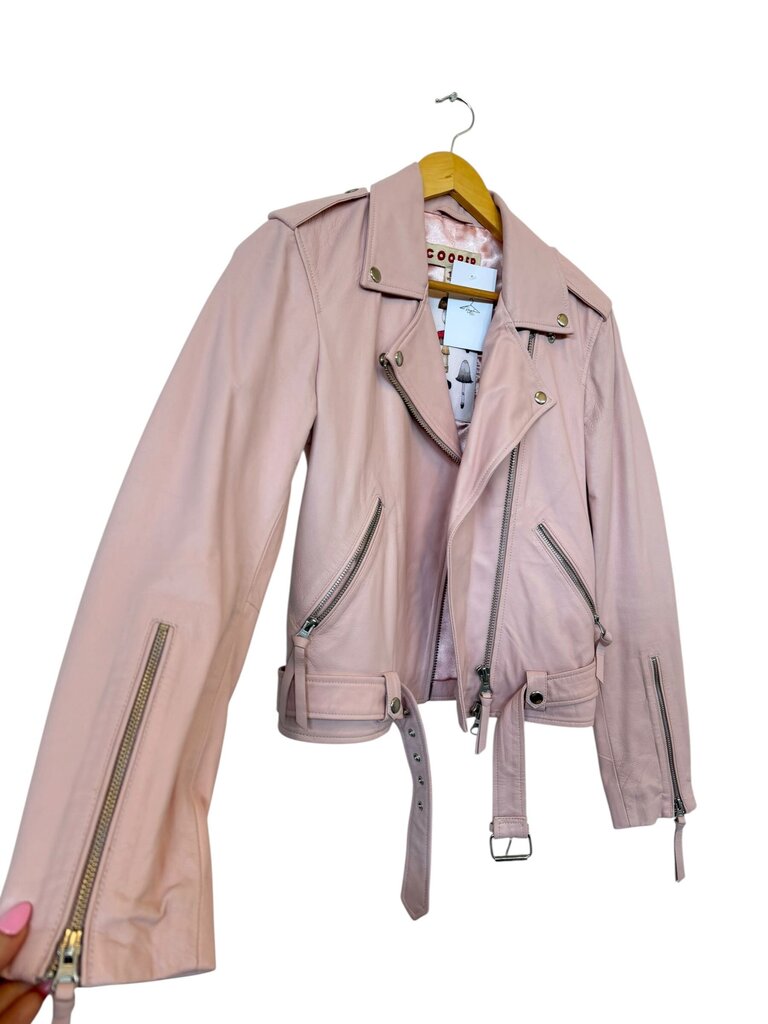 Coop Leather Star Jacket - Size 10